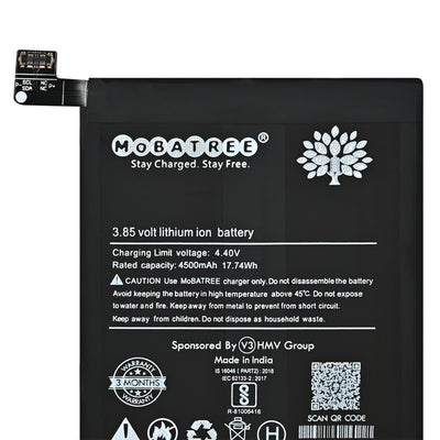 Mobatree Orignal Mobile Battery for Oneplus 8T -BLP 801 (6 months Guarantee)