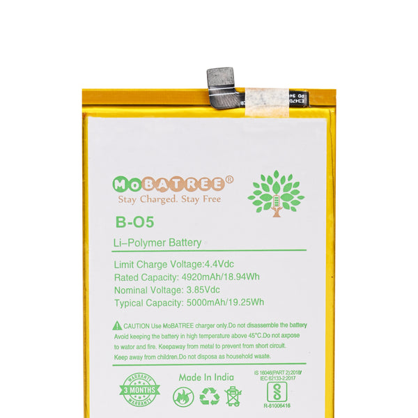 Batterie B-05 Pour Vivo Y20s - 5000 MAh, Neuve, Compatible Originale