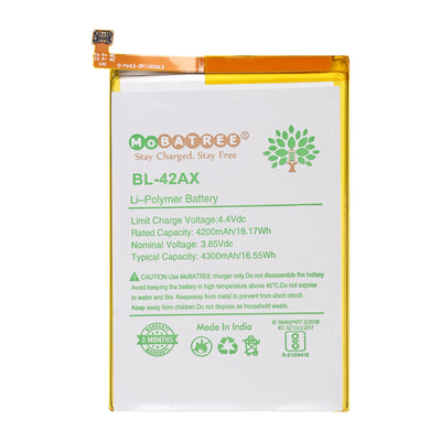 Mobatree BL42AX  Original Mobile Battery for Infinix Note 4 , X572, 3650 mAh