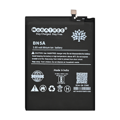 Mobatree BN5A Original Mobile battery for Redmi Note 10 5G, Poco M3 Pro 5G (6 months Guarantee)