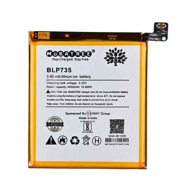 Mobatree Original Mobile Battery for Oppo Reno 2 - BLP735 4000 mAh