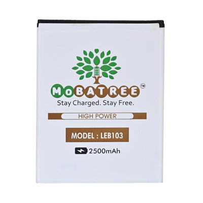 Mobatree Original Mobile Battery for Lava V2s - LEB103, 2500mAh