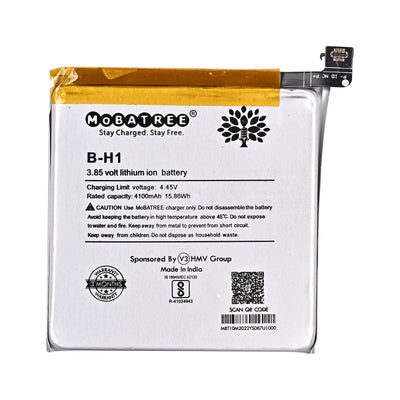 Mobatree Original Mobile Battery For Vivo V17 Pro - B-H1, BH1, 4100mAh
