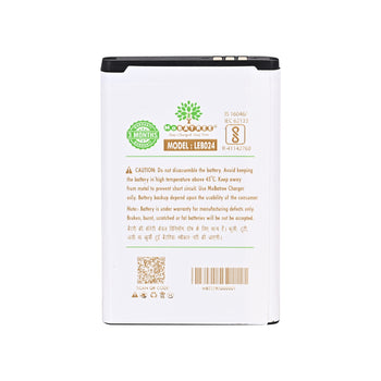 MoBatree Original Mobile Battery For  LEB024, LEB024+, 1750mAh  (6 months Guarantee)