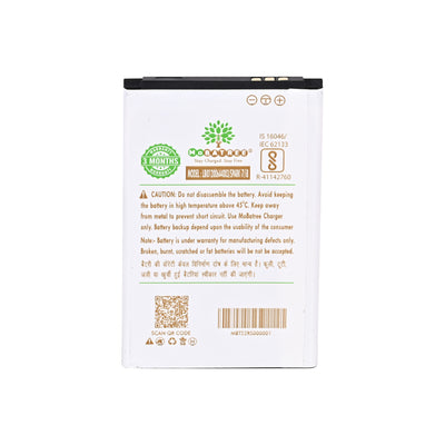 Mobatree LBI01200644003 Original Mobile Battery for Lava Spark i7, Spark i8, PC11623, 1800 mAh