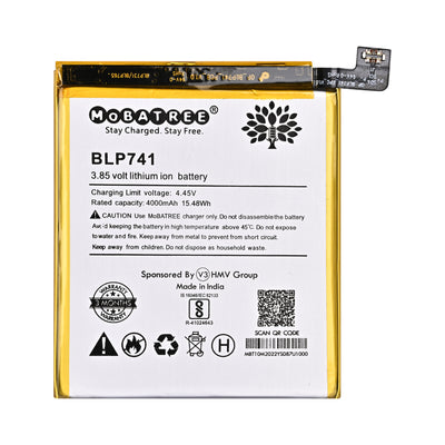 Mobatree BLP741 Original Mobile Battery for Oppo Realme X2 RMX1921, RMX1992, RMX1993, RMX1991, Realme XT, 4000 mAh
