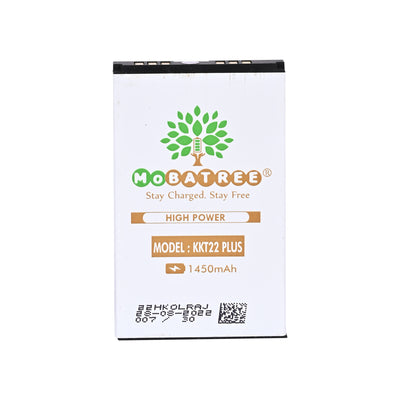 Mobatree Original Mobile Battery for Lava KKT 22 Plus, 1802, 1803, 1500mAh