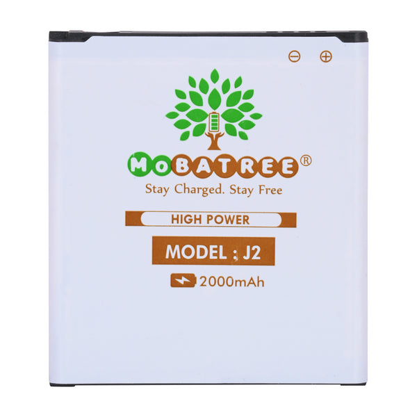 Mobatree EB-BG530BBE Original Mobile Battery for Samsung Galaxy J2-2015,  2016 Edition, Samsung G530, 2000mAh (6 months Guarantee)