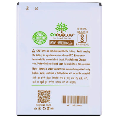 Mobatree Original Mobile Battery for Lava Z61 - LBP13000045, 3000 mAh