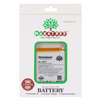 Mobatree BL-30UT Original Mobile Battery for Tecno I3, I3 Pro, 3000mAh (90 Days Guarantee)