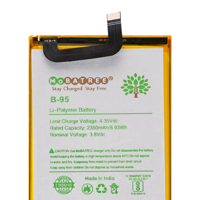 Mobatree Original Mobile Battery for Vivo Y51L - B95, 1000mAh (90 Days Guarantee)