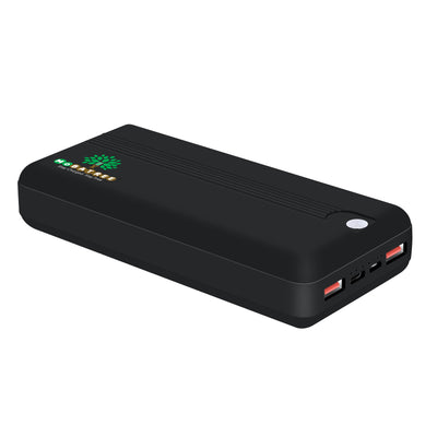 MBT 502 Double Raftaar 25000 mAh Lithium Polymer powerbank, 22W Two Way Fast charging, Compatible with Android and iOS Devices, Colour Black