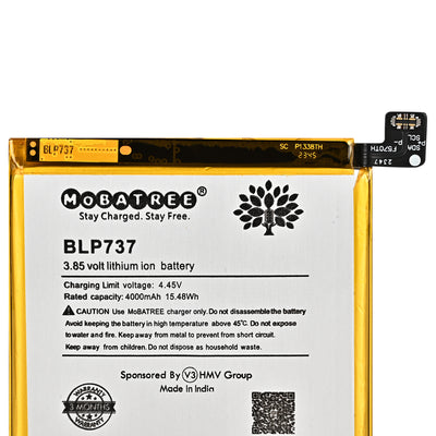Mobatree Orignal Mobile Battery for Oppo Reno 2f CBH1989o - BLP 737 (6 months Guarantee)