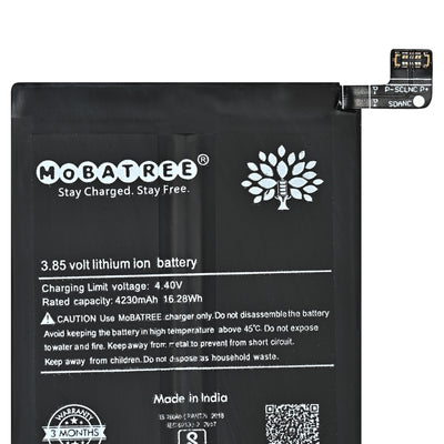 Mobatree Orignal Mobile Battery for Oppo Realme Q2 Pro - BLP 809 (6 months Guarantee)