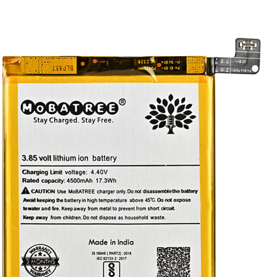 Mobatree Original Mobile Battery for OnePlus Nord CE  BLP845 (6 months Guarantee)