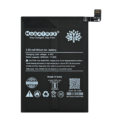 Mobatree Original Mobile Battery for  OnePlus Nord 2 5G - BLP861  (6 months Guarantee)
