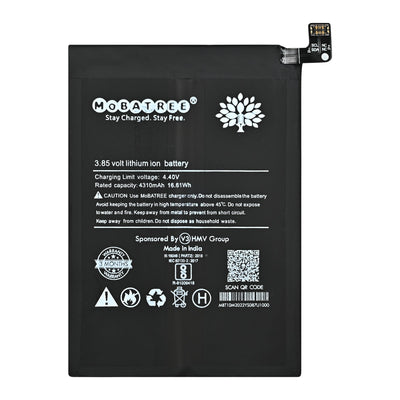 Mobatree Original Mobile Battery for  OnePlus Nord 2 5G - BLP861  (6 months Guarantee) 