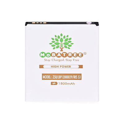 Mobatree Original Mobile Battery for Lava Z50 - LBP12000029, 1800mAh (6 months Guarantee)