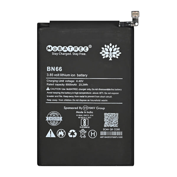 Mobatree Original Mobile battery for Xiaomi Redmi Mi Poco C40 - BN66 ...