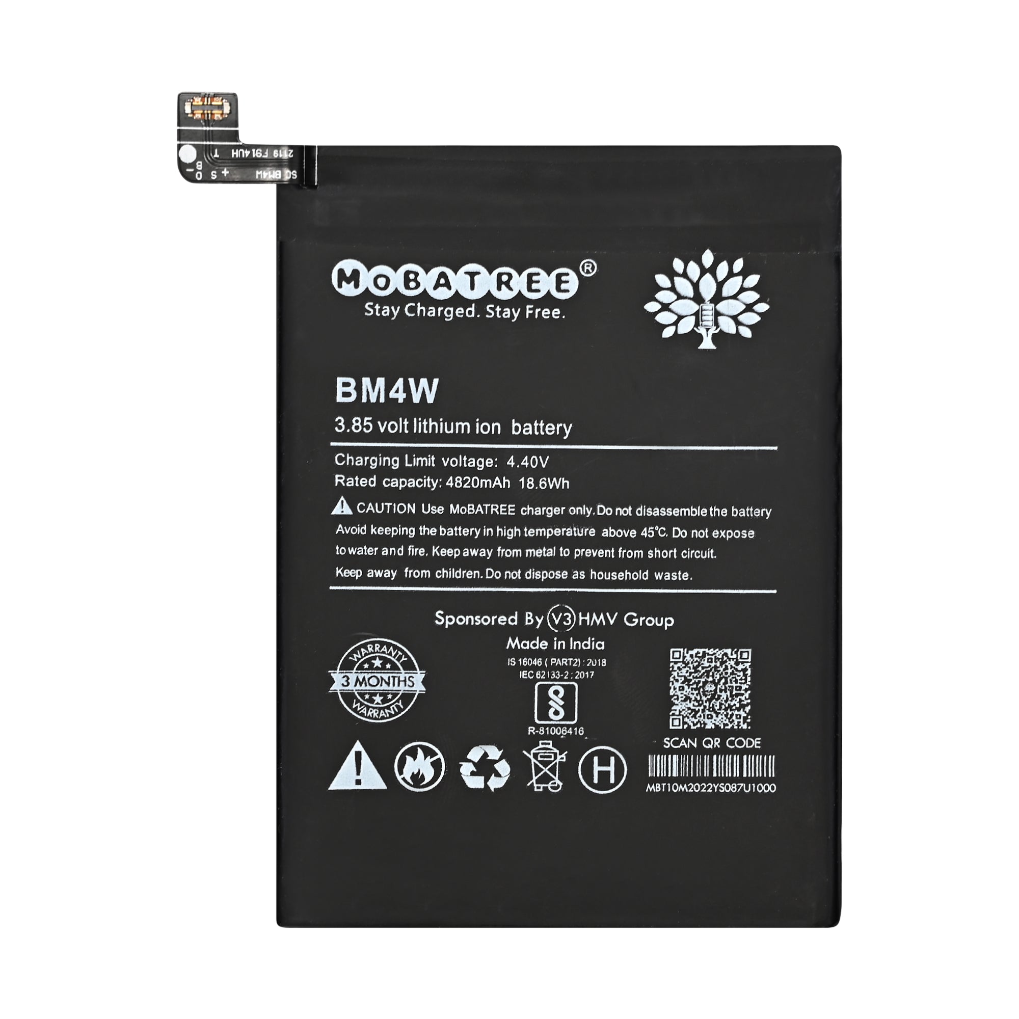 Mobatree BM4W Original Mobile battery For Xiaomi Mi 10i & Mi 10T (6 ...