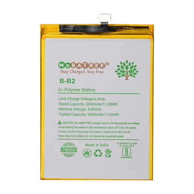 Mobatree B-B2 Original Mobile Battery for Vivo Y66, Y67, 2930mAh