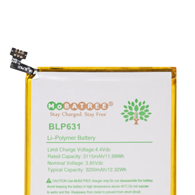 Mobatree BLP631 Original Mobile Battery for Oppo A77, A73, F3, F5, 3115 mAh (6 months Guarantee)