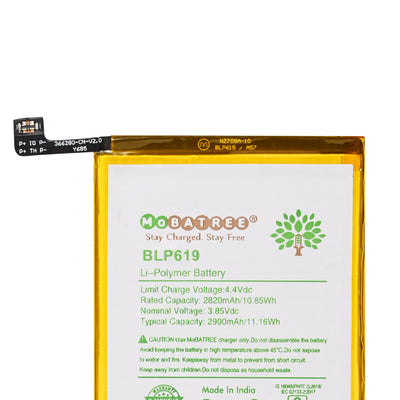 Mobatree BLP619 Original Mobile Battery for OPPO A57, 2820mAh
