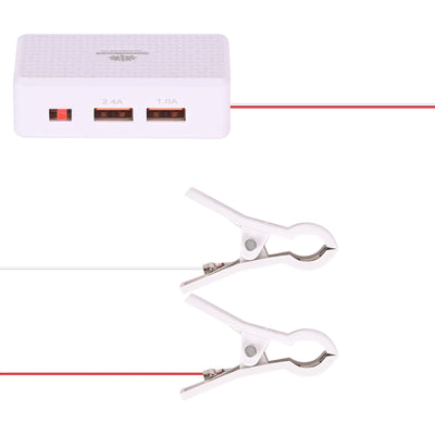 Mobatree MBT212 Jugaad DC Charger work with Battery and Solar with 2 USB Port