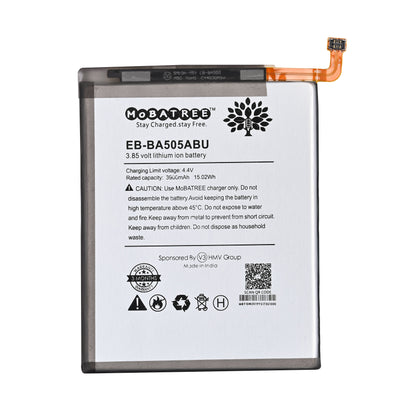 Mobatree EB-BA505ABU, EB-BA505ABN Original Mobile Battery for Samsung Galaxy A50, A505F, SM-A505F, A30, A30s, 3900mAh 