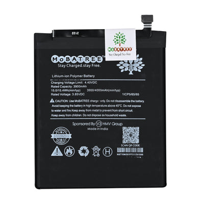Mobatree Original Mobile Battery for Xiaomi Redmi Mi Note 4 - BN41, 3900 mAh