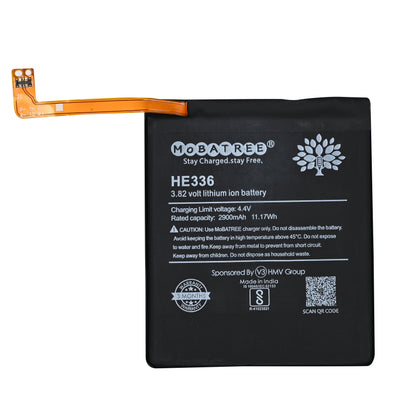 Mobatree HE336 Original Mobile Battery for Nokia 3.1 (TA-1063), Nokia 5.1 (TA-1075), Nokia 5 (TA-1053), 2900mAh 