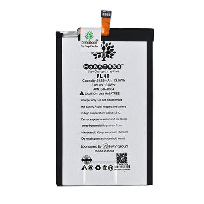 Mobatree Original Mobile Battery for Motorola Moto X Play-FL40, 3425mAh
