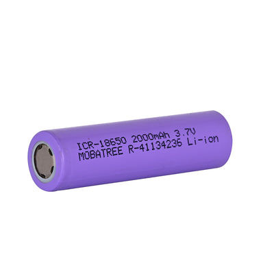 Mobatree Original Mobile Battery for Samsung ICR18650-26F, 2000mAh 