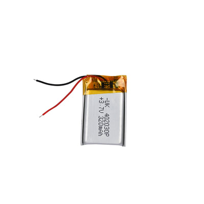 Mobatree 402030P 3.75V 320 mAh  Lipo Bluetooth Battery for Bluetooth Headset, Wirelss Speaker, Remote Control Toys