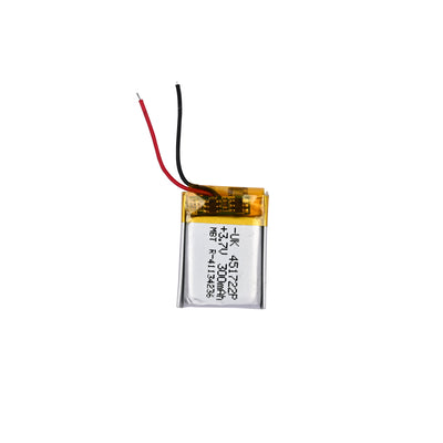 Mobatree 402035P 3.7V 350 mAh  Lipo Bluetooth Battery for Bluetooth Headset, Wirelss Speaker, Remote Control Toys