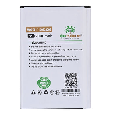 Mobatree 11DI Original Mobile Battery for ITEL 11DI, BL-20HI, BL-20JI, BL-26AI, BL-27BI, 1500 mAh