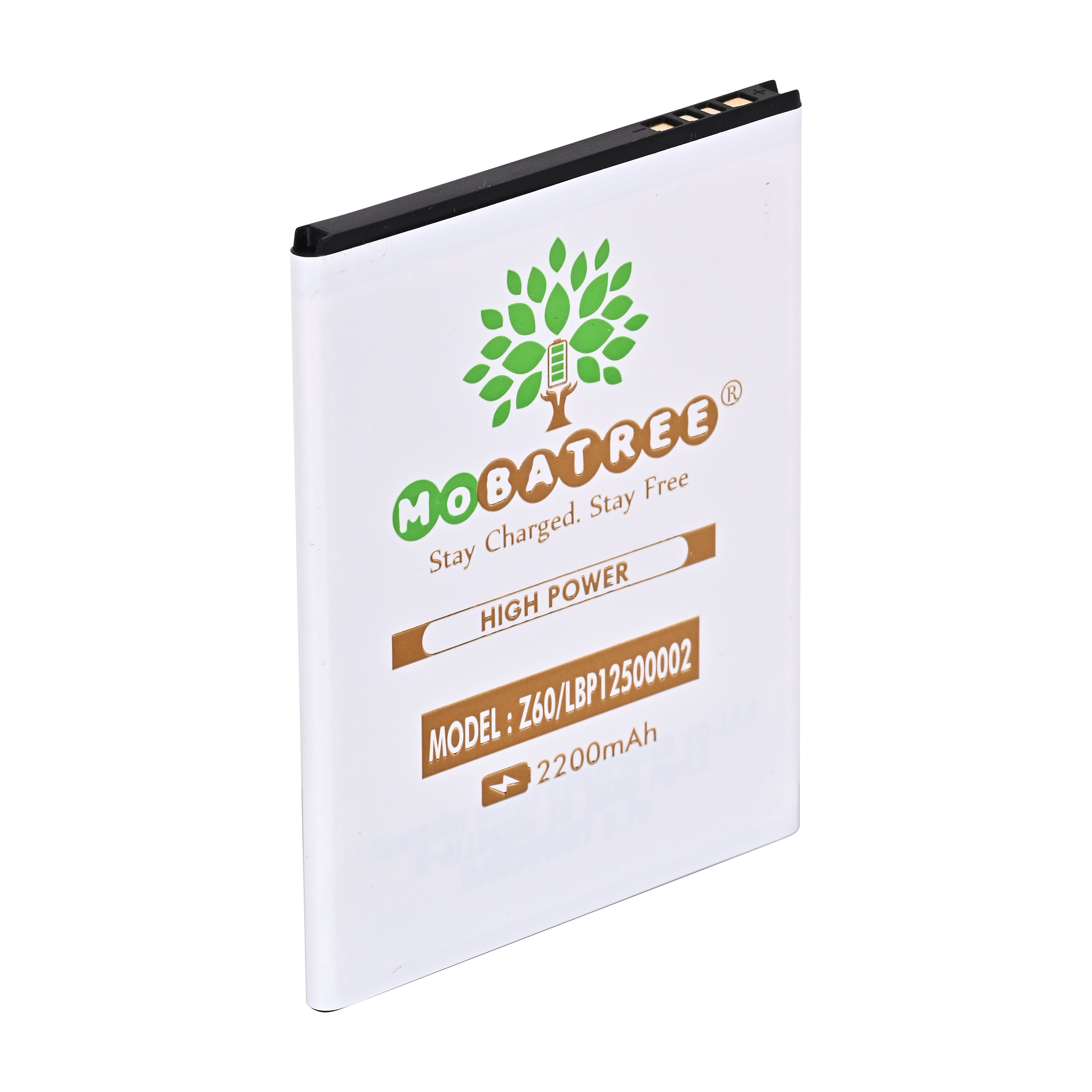 Mobatree Original Battery for Lava Z60 - LBP12500002, 2200mAh (6 month ...