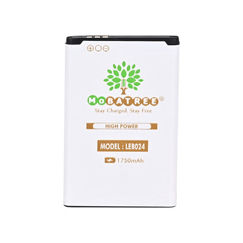 MoBatree Original Mobile Battery For  LEB024, LEB024+, 1750mAh  (6 months Guarantee)