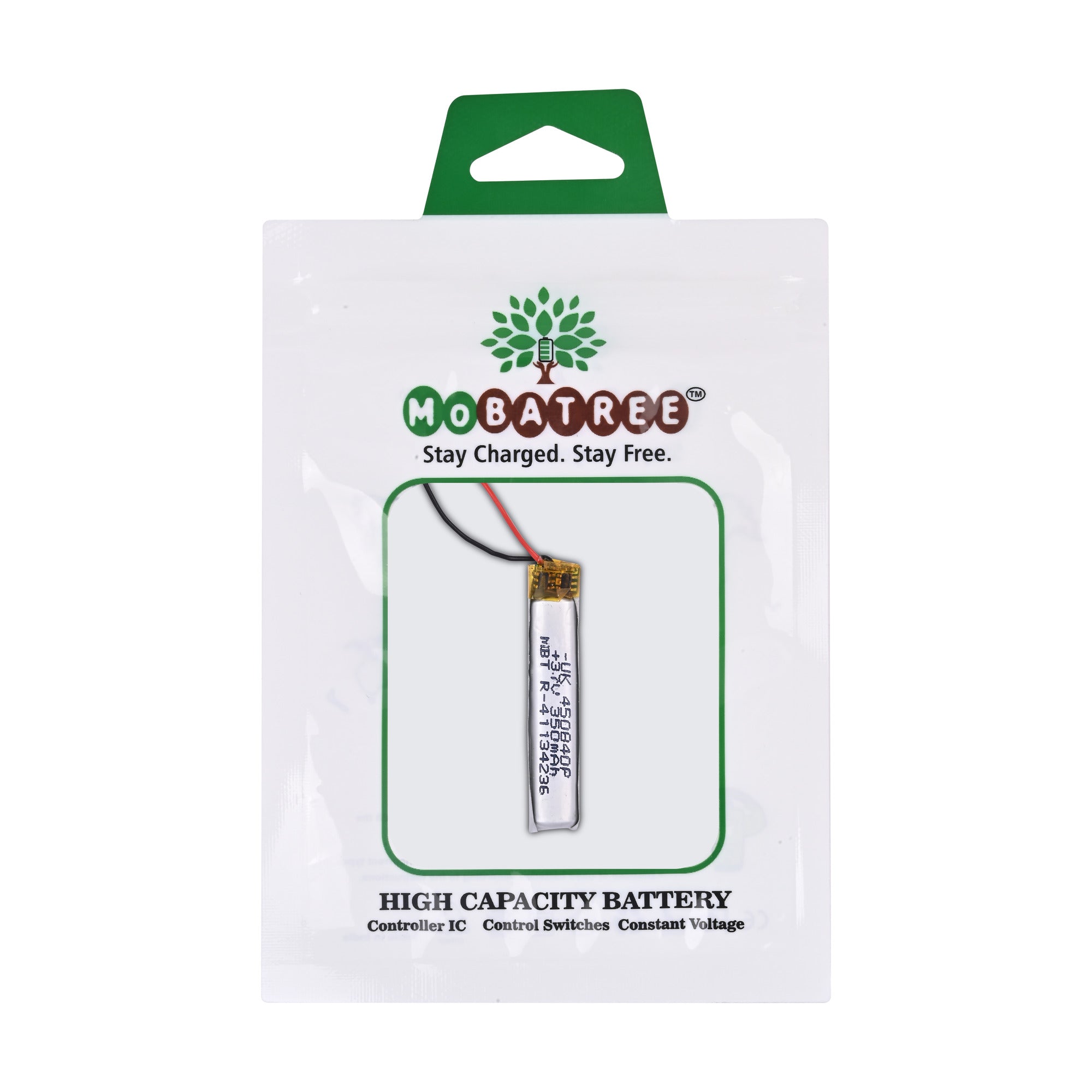 Mobatree Bluetooth Batteries | 450840P Small Lithium Polymer Battery 3 ...