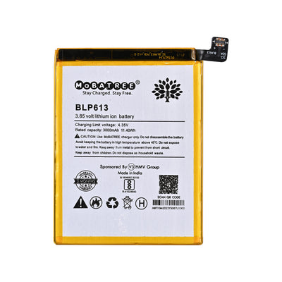 Mobatree BLP-613 Original Mobile Battery for One Plus 3, One+ Lite, 3000 mAh