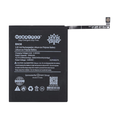 Mobatree BN36 Original Mobile Battery for Xiaomi Mi 6s, A2, 3300 mAh