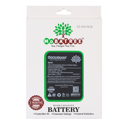 Mobatree BN36 Original Mobile Battery for Xiaomi Mi 6s, A2, 3300 mAh