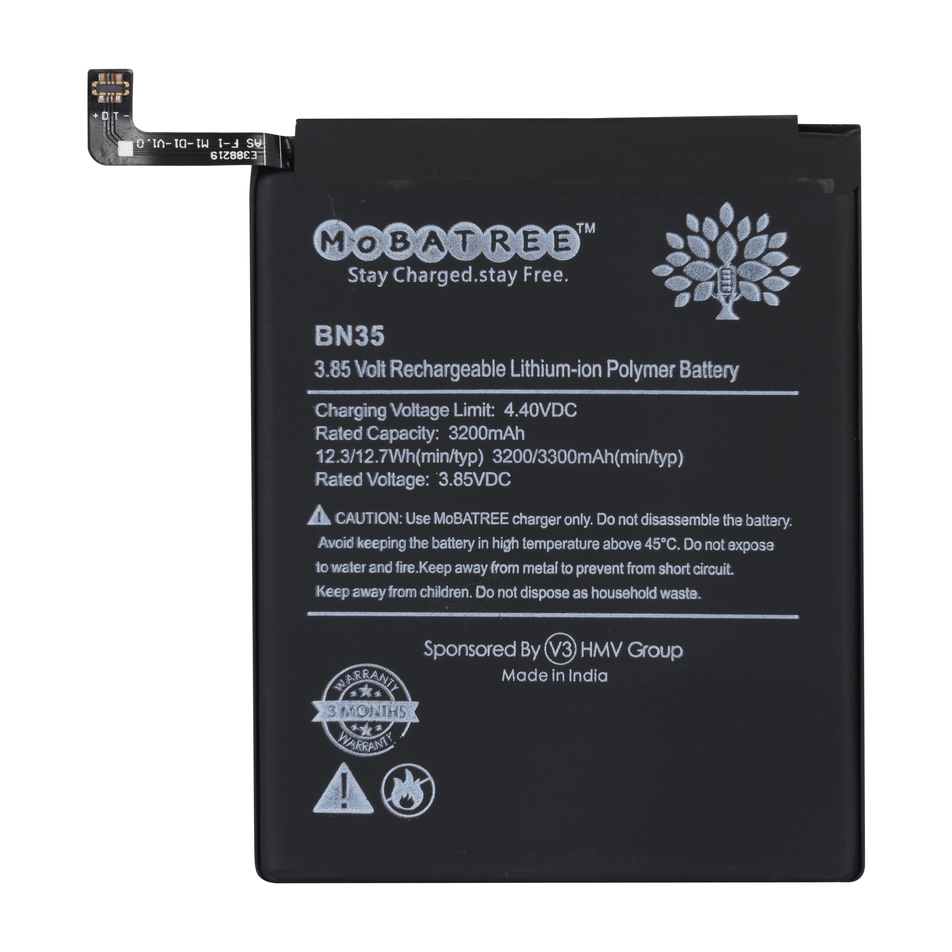 Batería compatible con Xiaomi Redmi 5 BN35 de alta capacidad 3300 mAh con kit de montaje incluido Batería compatible con Xiaomi Redmi 5 BN35 de alta capacidad 3300 mAh con kit de montaje incluido